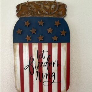 Rustic Patriotic Wall Hanging Decor